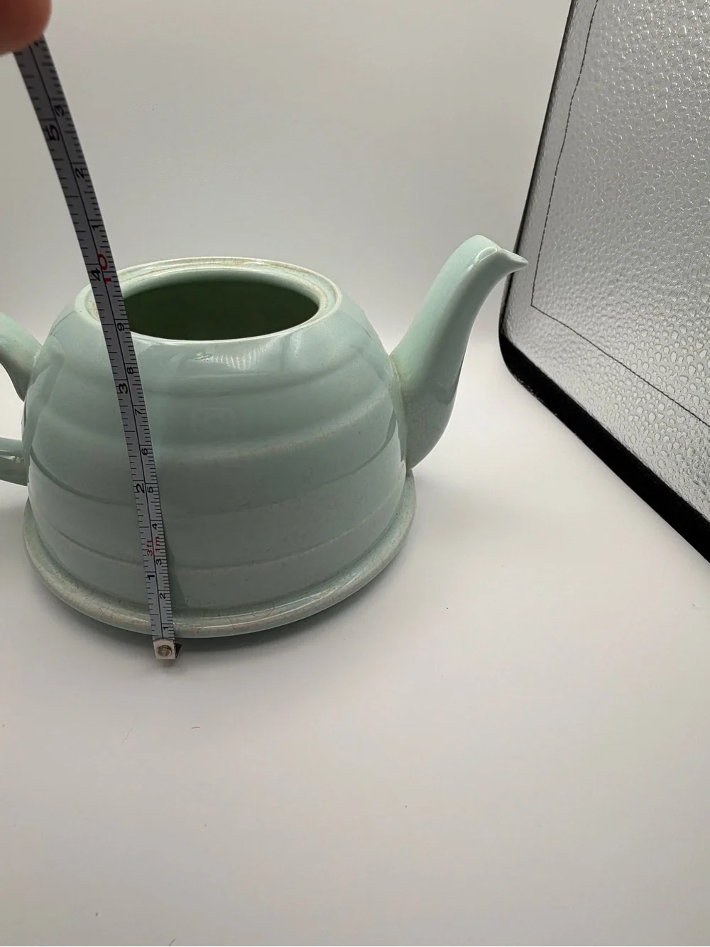 VTG Sadler Beehive Teapot Insulated Celadon Green Reg No 877668 Cottagecore
